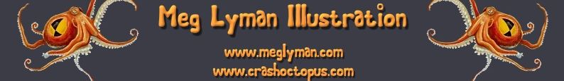 Crash Octopus -- Meg Lyman Illustration